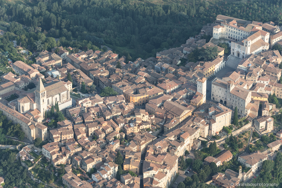 Aerial Views of Umbria, Italy