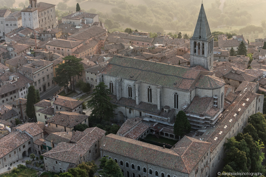 Aerial Views of Umbria, Italy