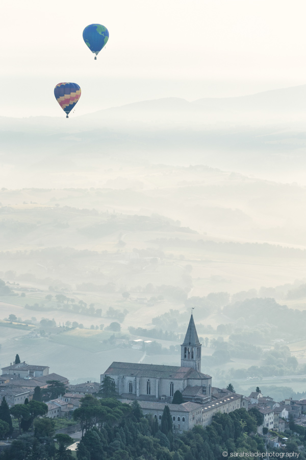 Aerial Views of Umbria, Italy